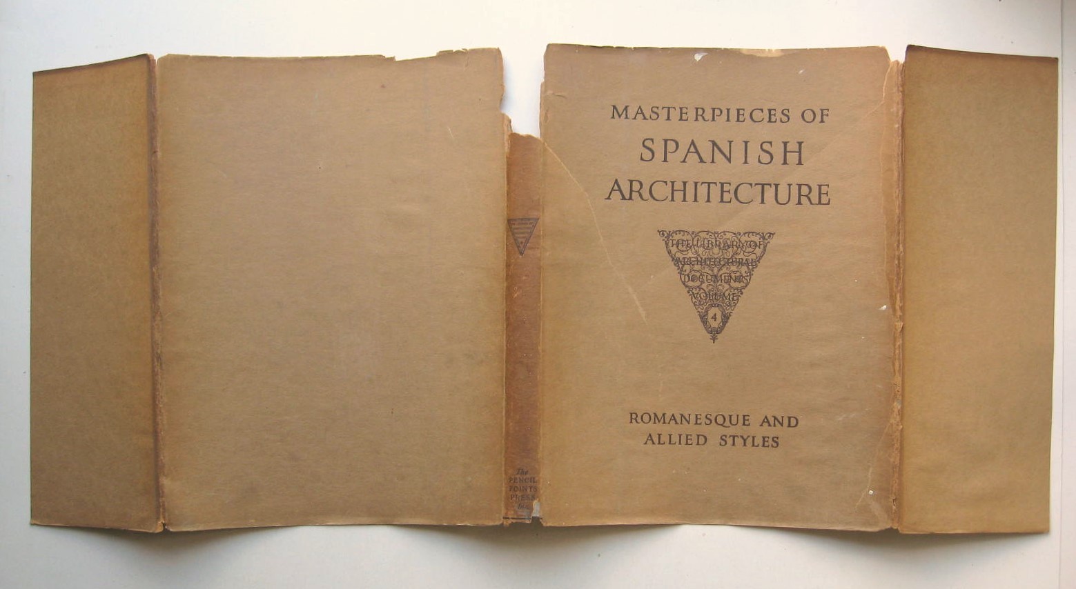 SPANISH ARCHITECTURE John Van Pelt 1925 HC Library Architectural Documents – D1
