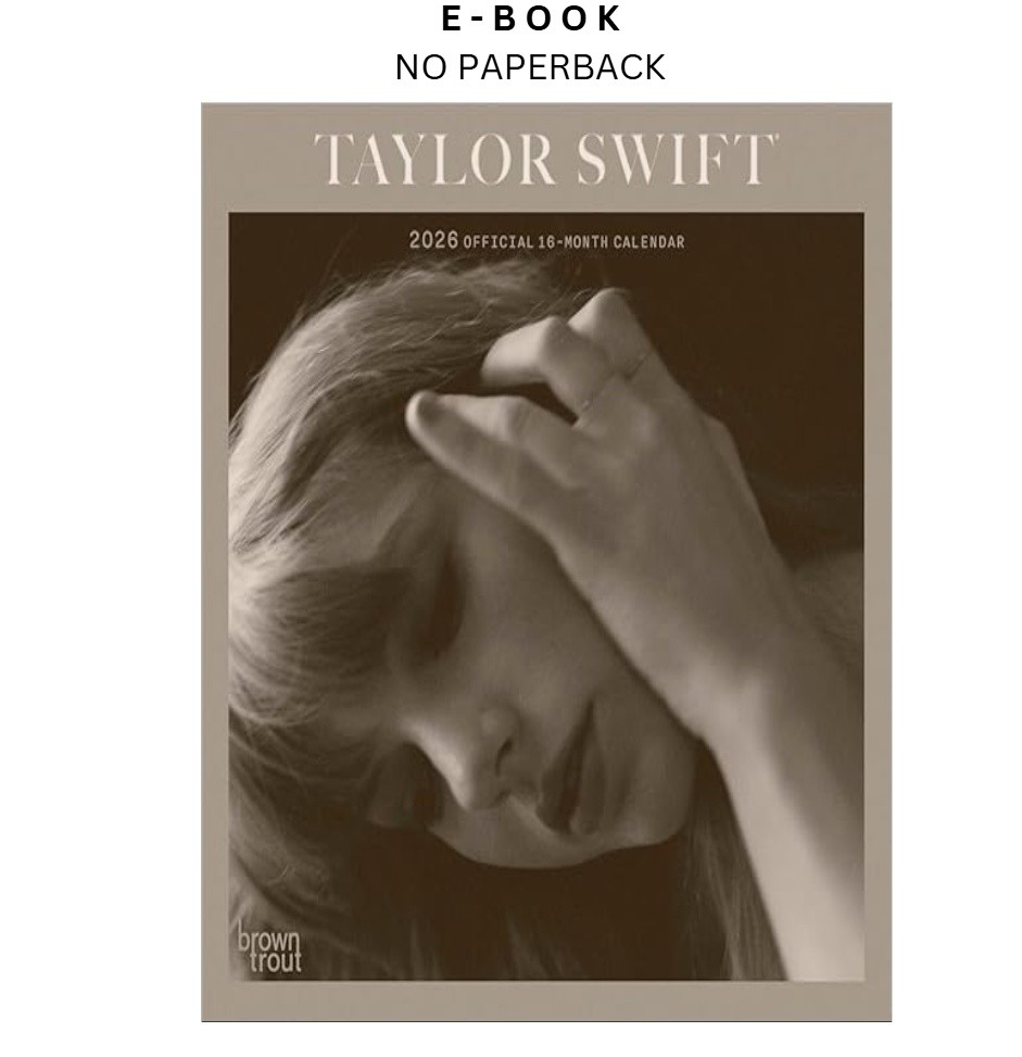 Taylor Swift OFFICIAL 2026 7 x 14 Inch (Hanging) Month, BrownTrout 2025