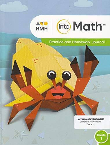 hmh: into Math Practice and Homework Journal Grade 1 – Paperback – VERY GOOD