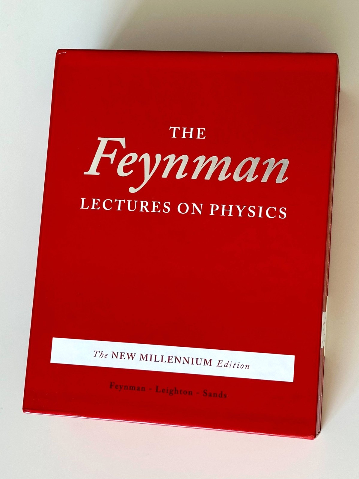 The Feynman Lectures on Physics – New Millennium Edition – 3 Volume FULL BOX SET