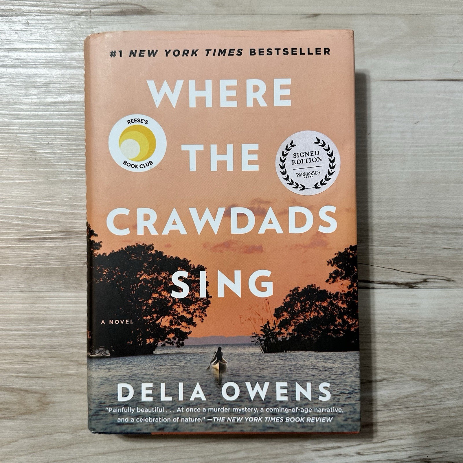 *Signed* Where the Crawdads Sing – Delia Owens Putnam 2018 Fast Shipping