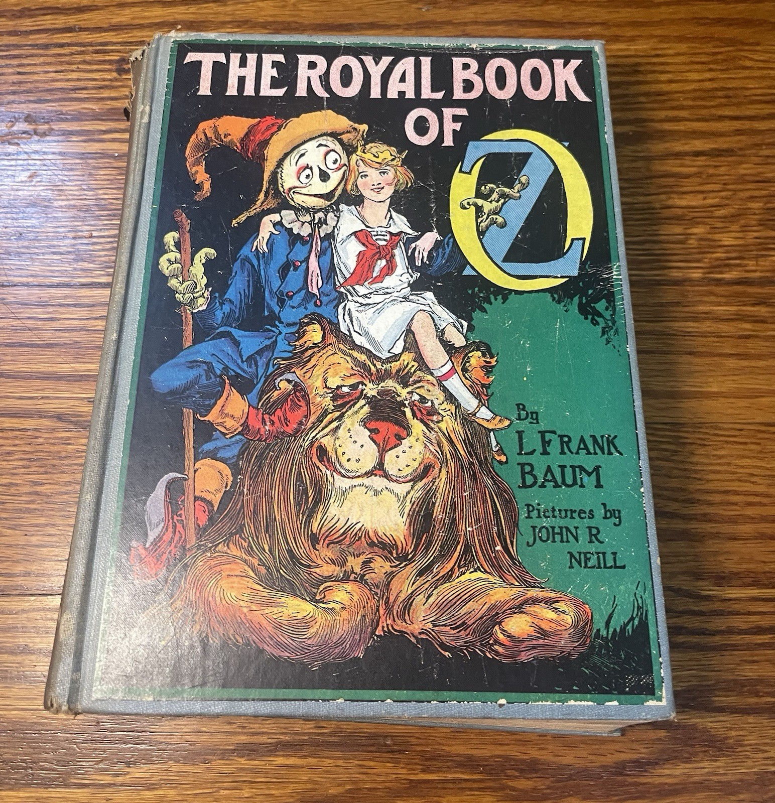 Lot of (12) 1st Ed L Frank Baum OZ Hard Covers Color Plates READ