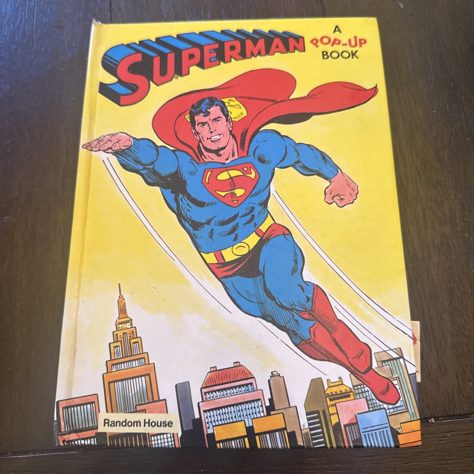 Vintage Superman Pop-Up Book #38 1st edition/1st Printing Hardcover