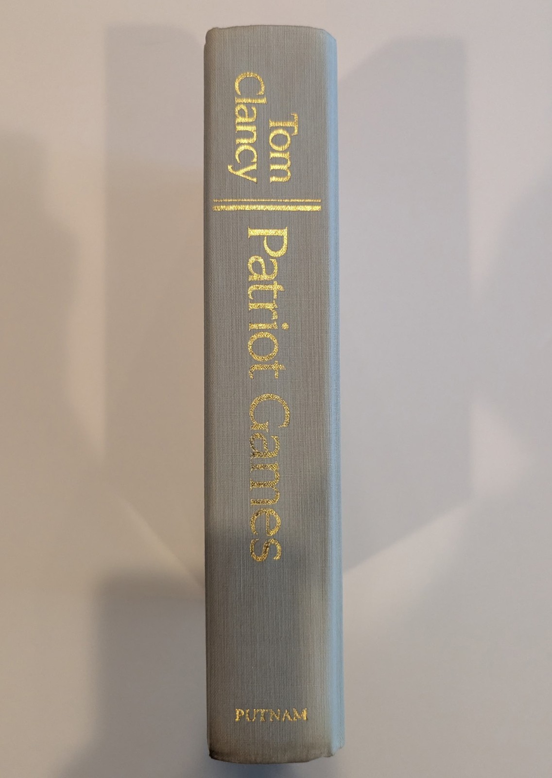 Patriot Games by Tom Clancy- HC/DJ – First Edition, First Print