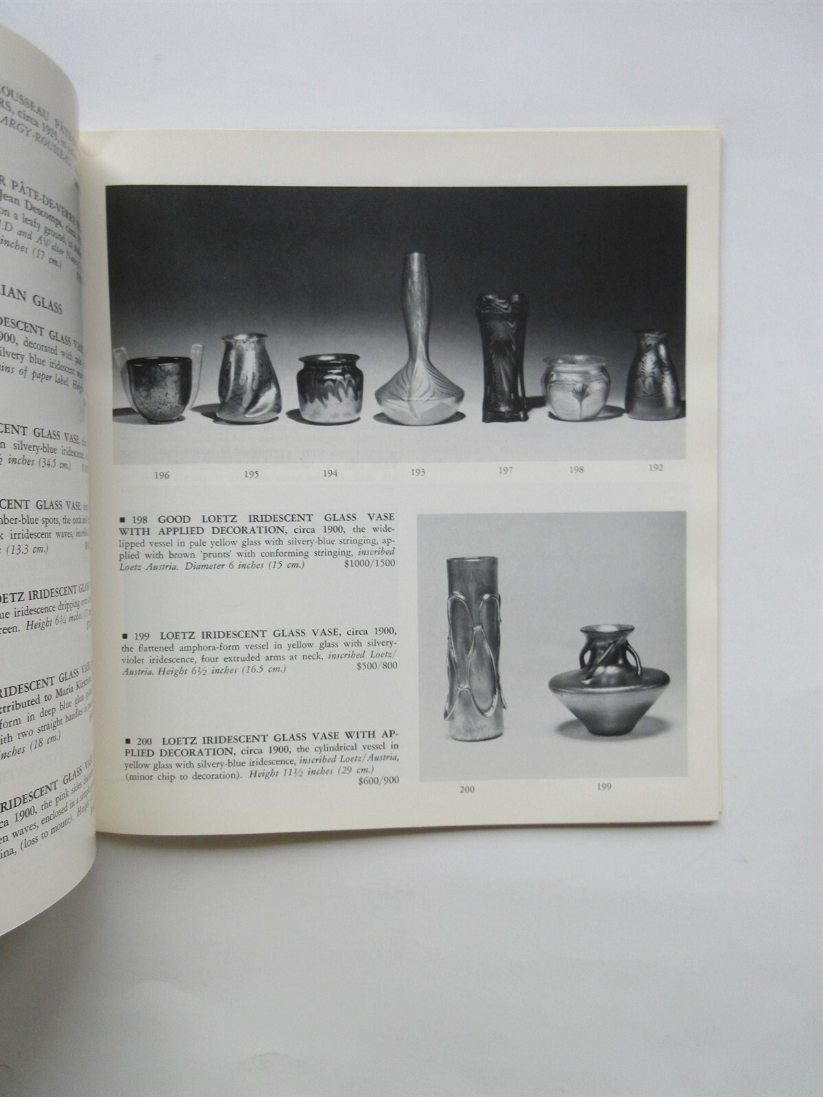 Sotheby’s Late 19th & 20th Century Works of Art, inc Art Nouveau, Art Deco