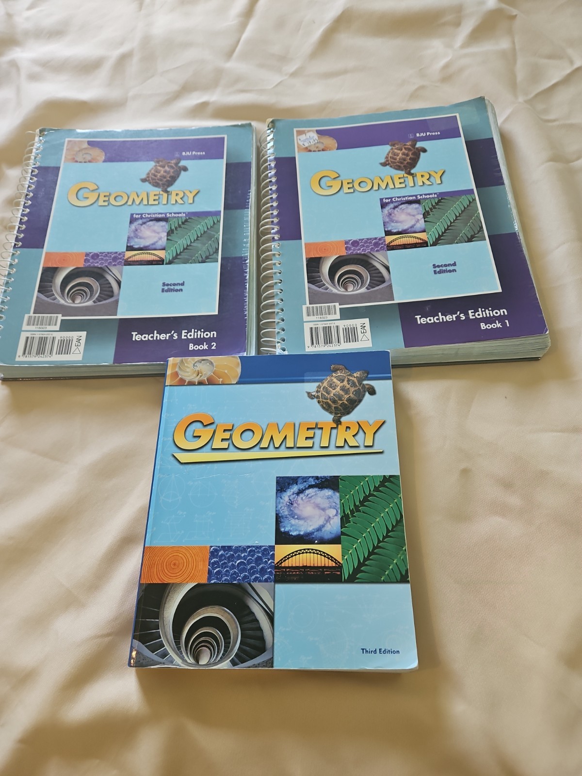 BJU Press Homeschool Geometry high school math USED (E)