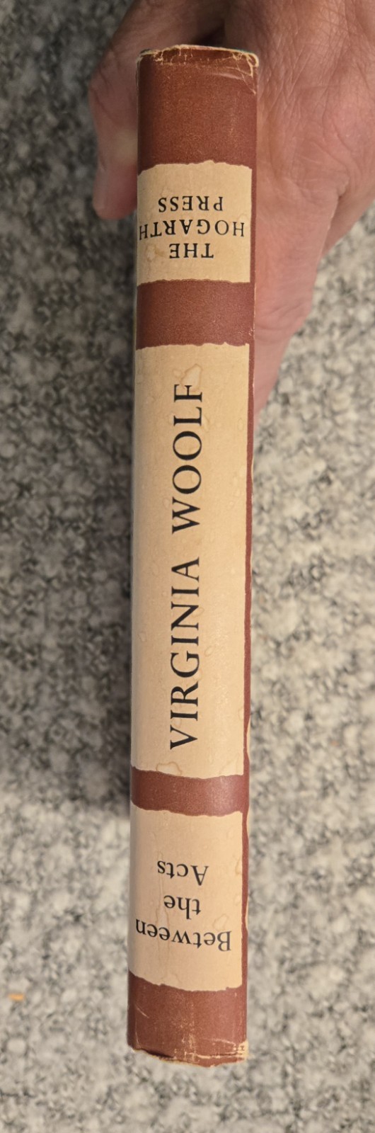 Between The Acts Virginia Woolf 1969 The Hogarth Press Universal Literature