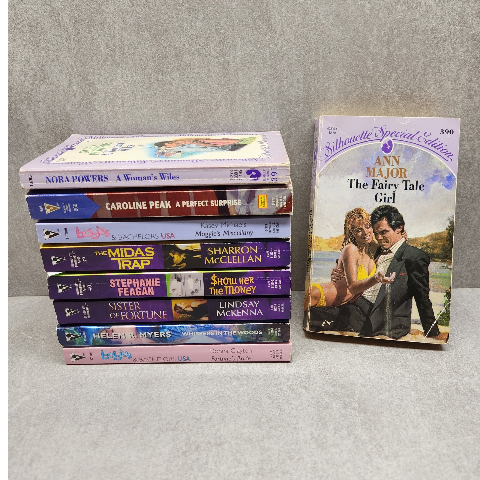 Lot of 9 Romance Novels – Harlequin & Silhouette Special Editions – Free Shippin