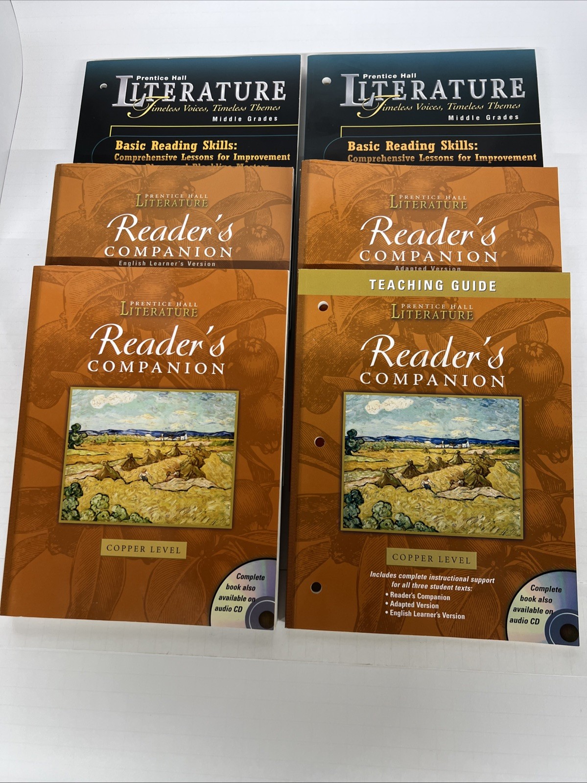 Prentice Hall Literature Copper Instructional Resource Set Reader’s Companion