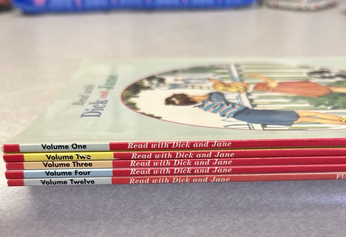 Read with Dick and Jane – LOT OF 5 -Dick & Jane Readers
