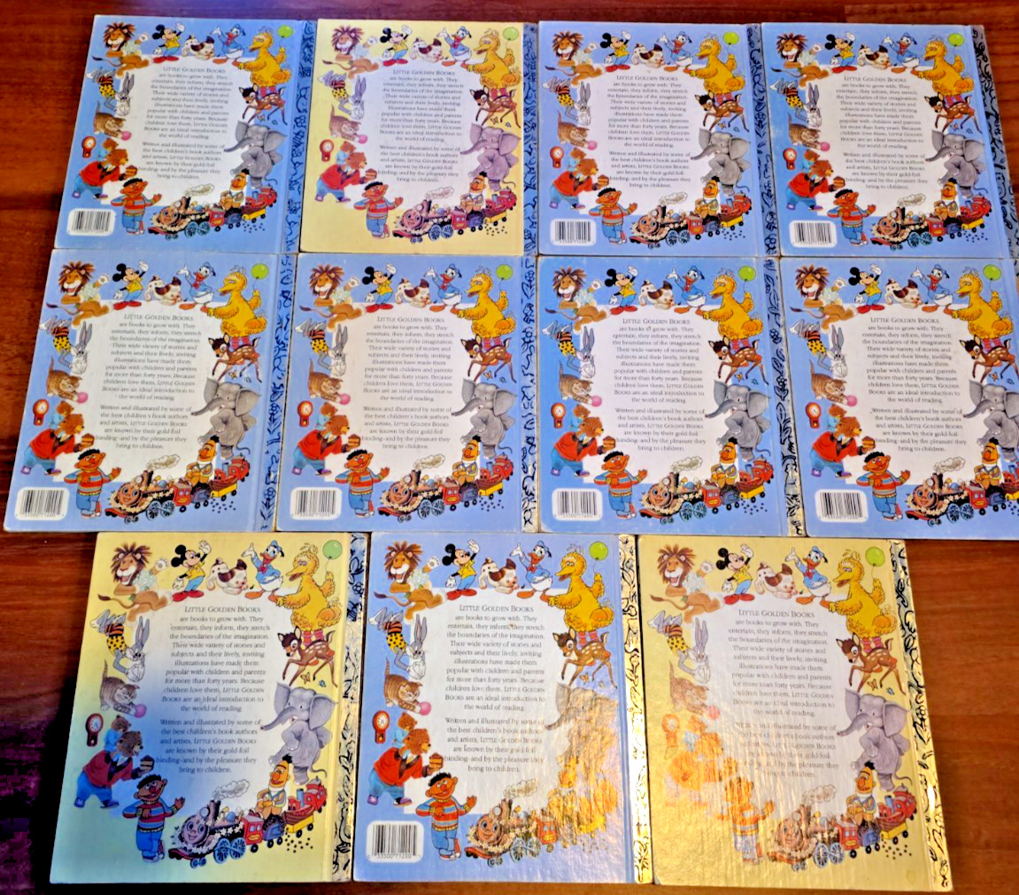 Looney Tunes Little Golden Books Lot of 11 Bugs Bunny Tweety Porky Road Runner