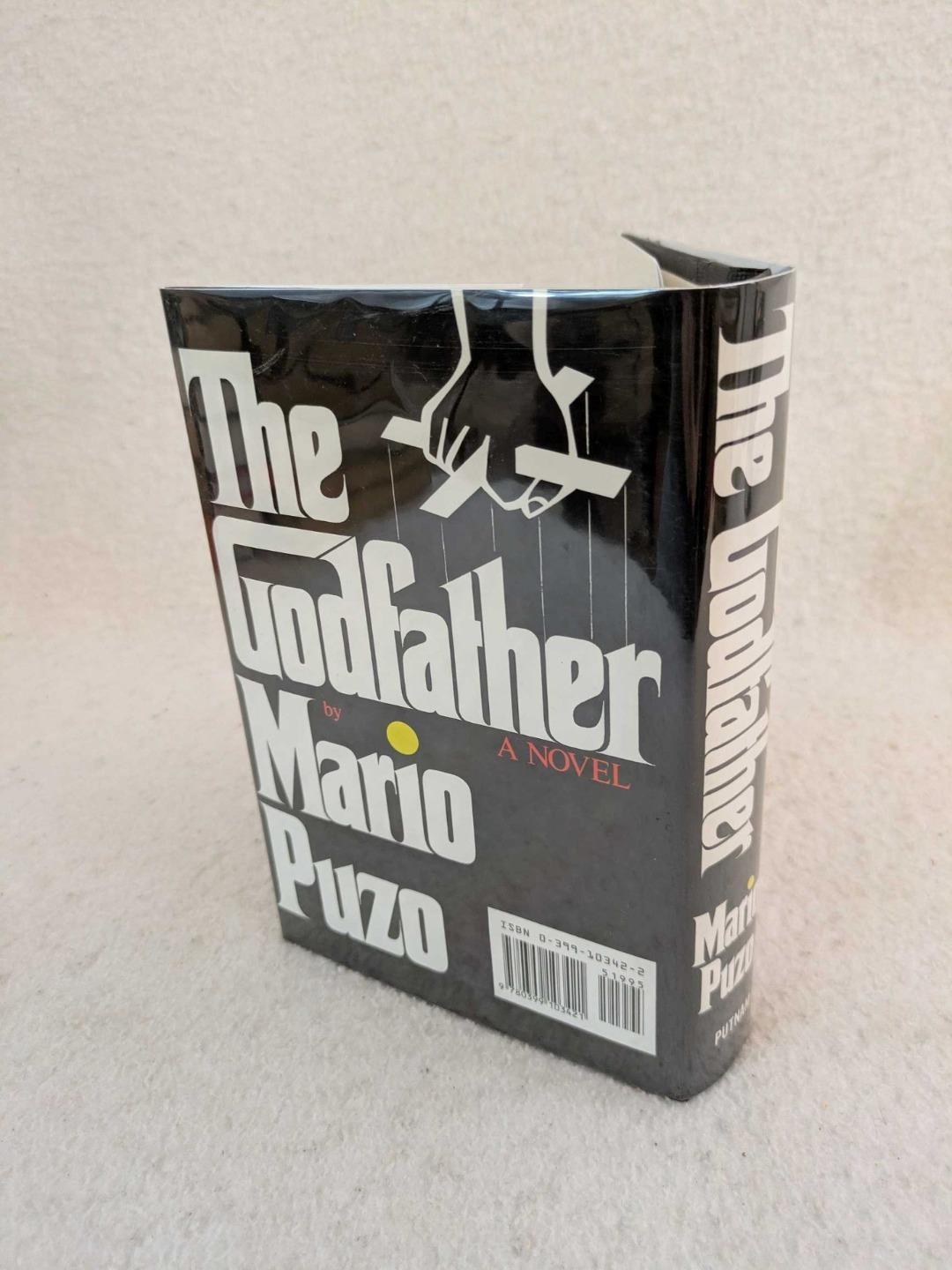 Mario Puzo THE GODFATHER 1969 G. P. Putnam’s Sons, NY Later Hardcover Printing