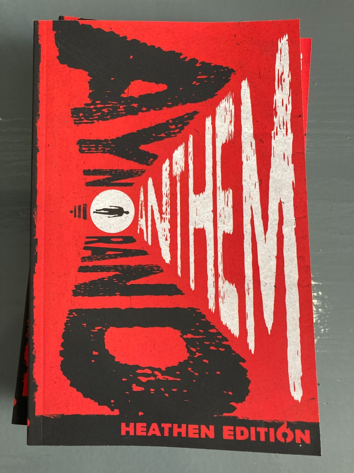 Anthem by Ayn Rand (Heathen Edition) Paperback MISPRINTED MISFIT