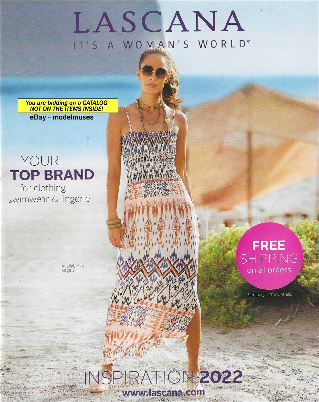 LASCANA Women’s Fashion – Swimwear – Lingerie CATALOG Spring 2022 – 84 Pages
