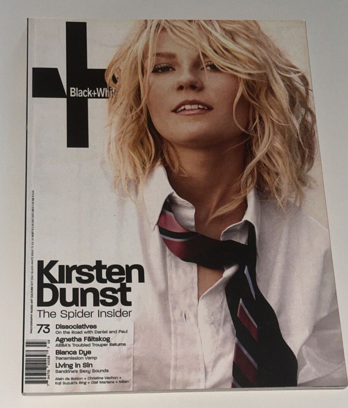 Not Only Black + White Magazine 73 July 2004 Kirsten Dunst Agnetha Faltskog ABBA