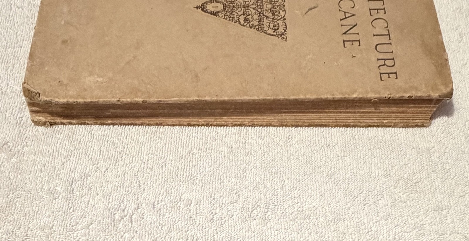 1923, John V. VAN PELT / Architecture Toscane Pencil Point Press Vintage Vol. 1