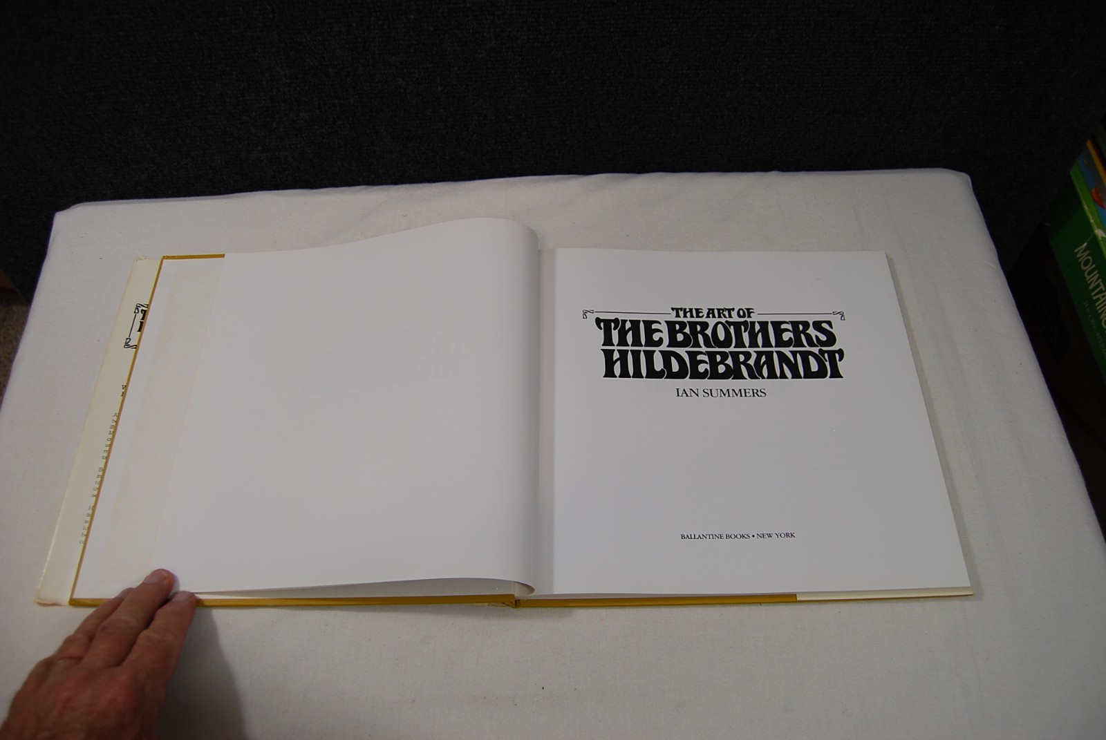 BOOK CLUB EDITION The Art Of The Brothers Hildebrandt 1979 HARDCOVER wDJ Tolkien