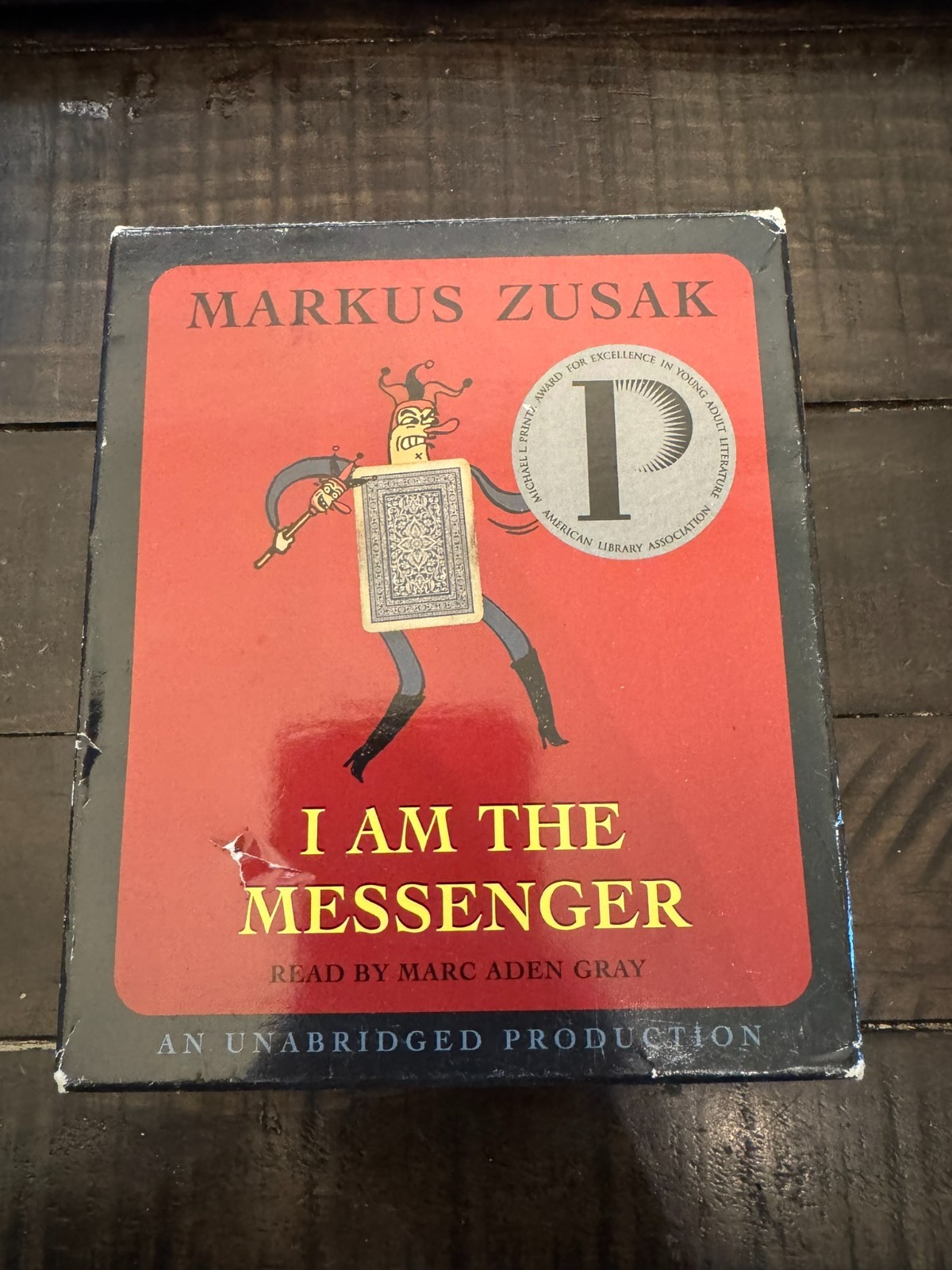 I Am the Messenger by Markus Zusak (2006, Compact Disc, Unabridged edition)