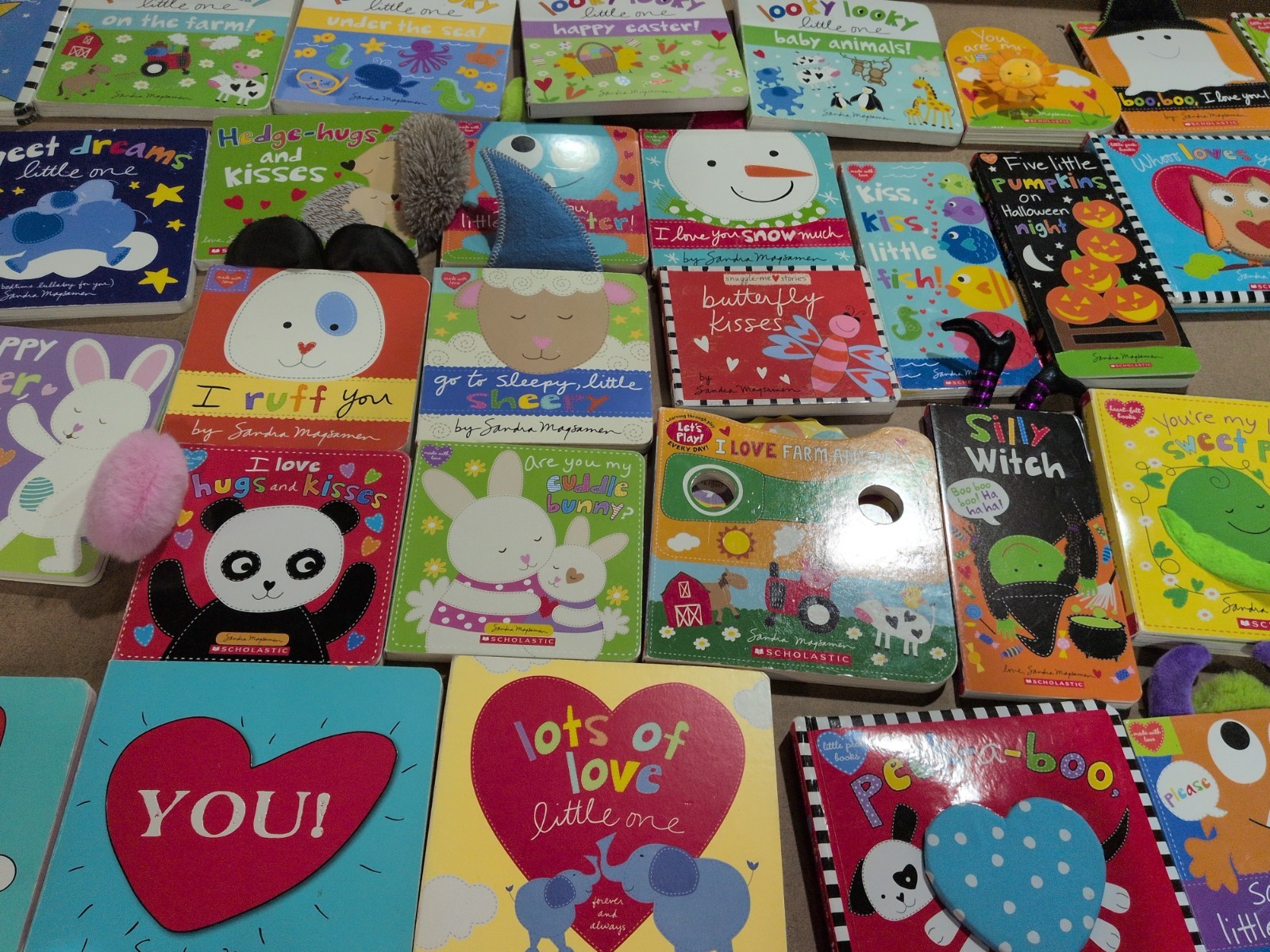Lot of 10 Sandra Magsamen Board Books for Children’s/ Kids/ Toddler *Random Mix*