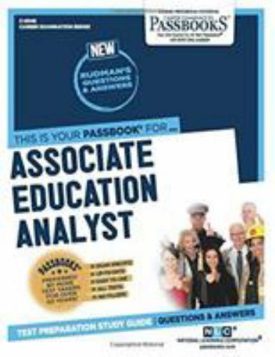 Career Examination Ser.: Associate Education Analyst by National Learning…