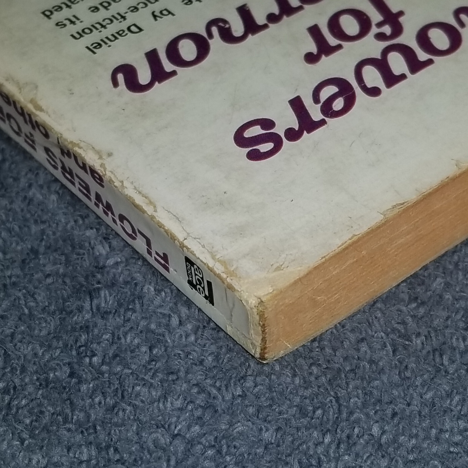 Flowers for Algernon Daniel Keyes Heinlein Tevis Bester etc 1959 Ace FREE SHIPPN