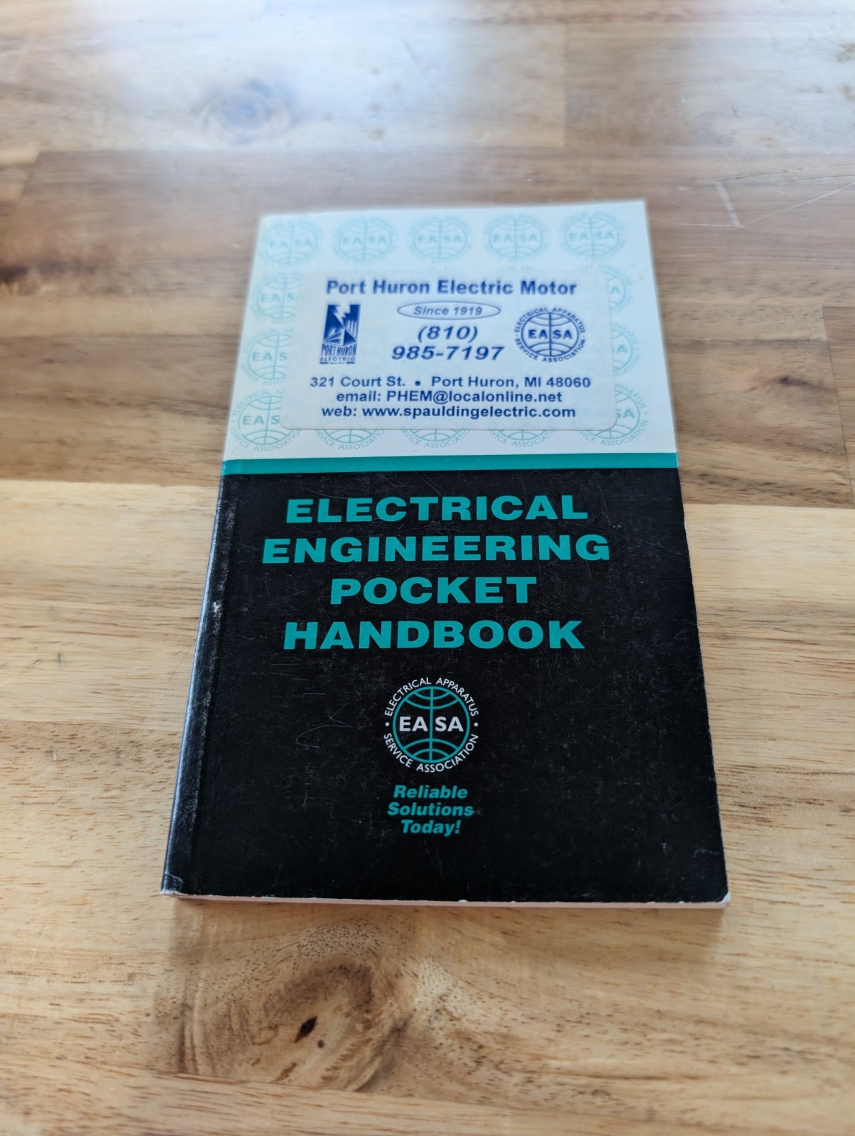 Electrical Engineering Pocket Handbook EASA 1997-2000
