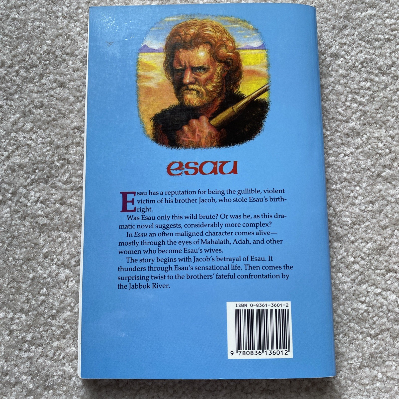 James R Shott Esau People of the Promise 4 Biblical Fiction Paperback 1993 Blue