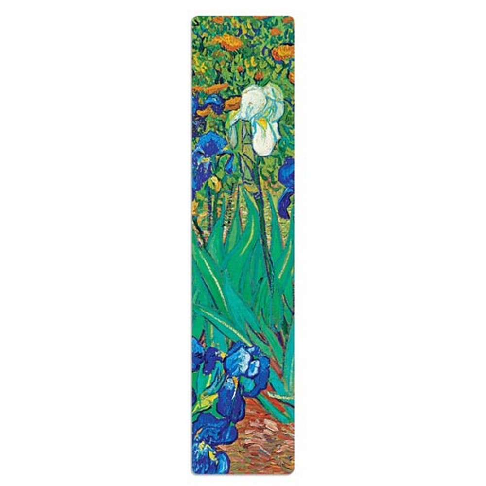 Paperblanks Van Gogh Bookmark, Iris (4×18.5cm)