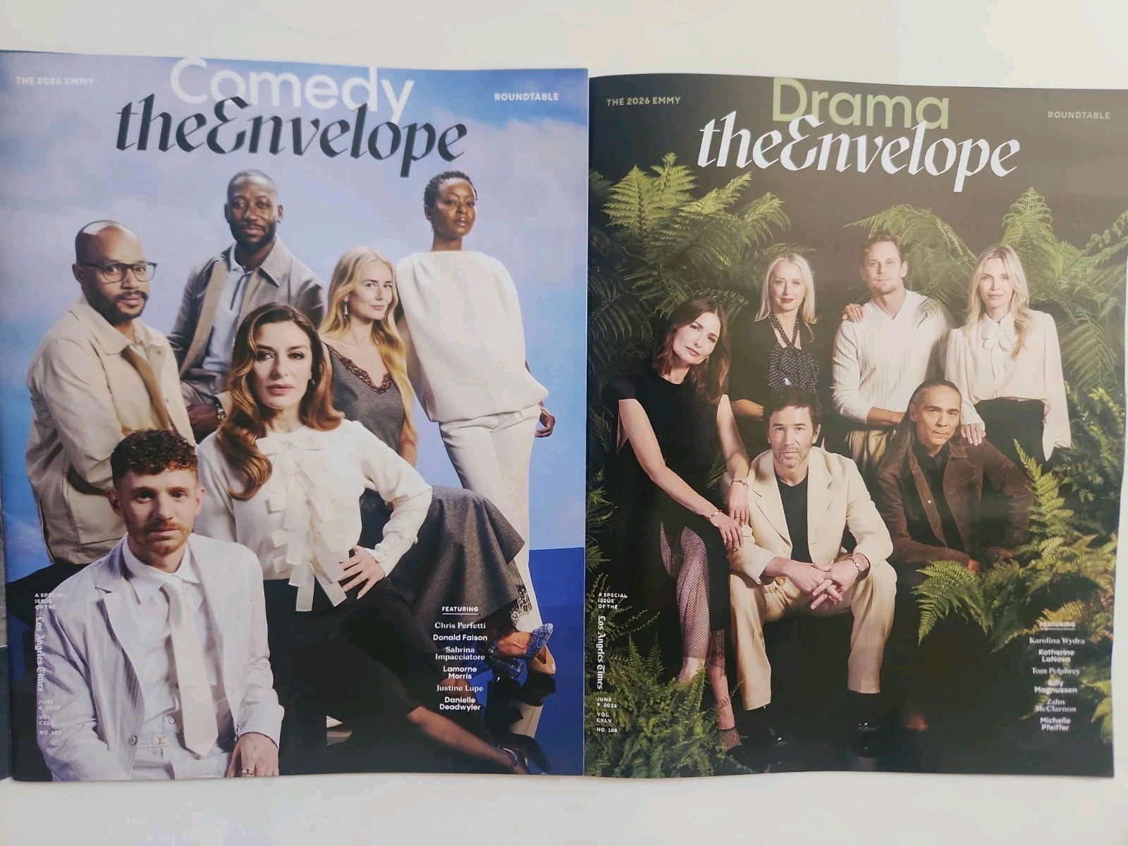 LA Times The Envelope TV Comedy & Drama Issues 2026 ** READ **