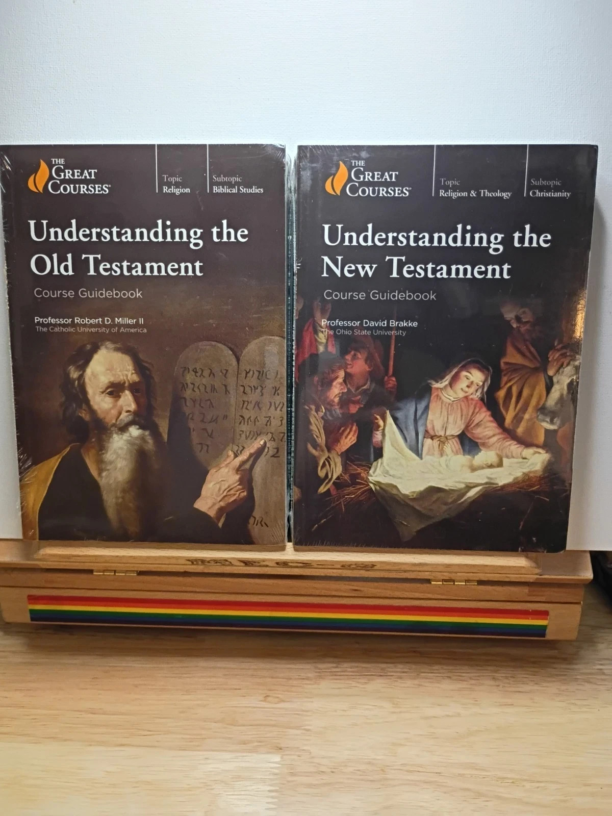 The Great Courses: Understanding the Old + New Testament DVD Sets W/ Guidebooks