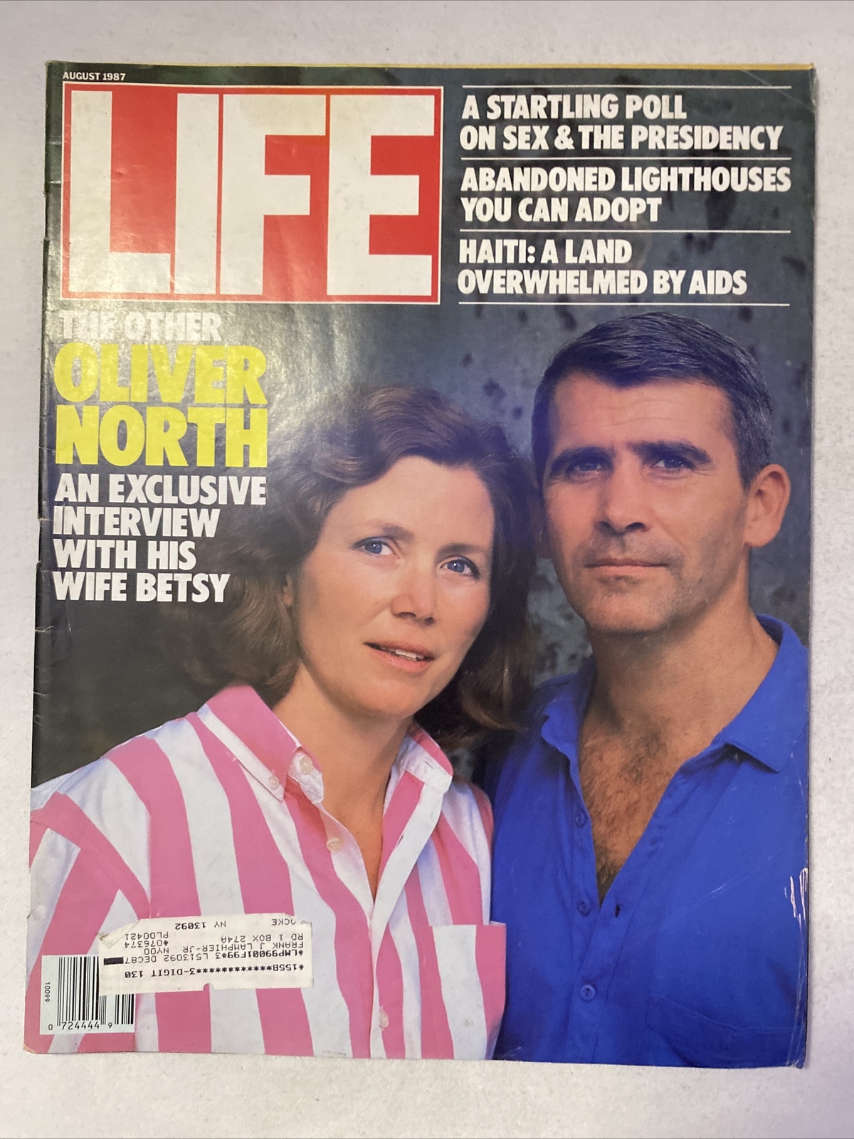 1987 August, Life Magazine, The Other Oliver North Interview His Wife (BM15)