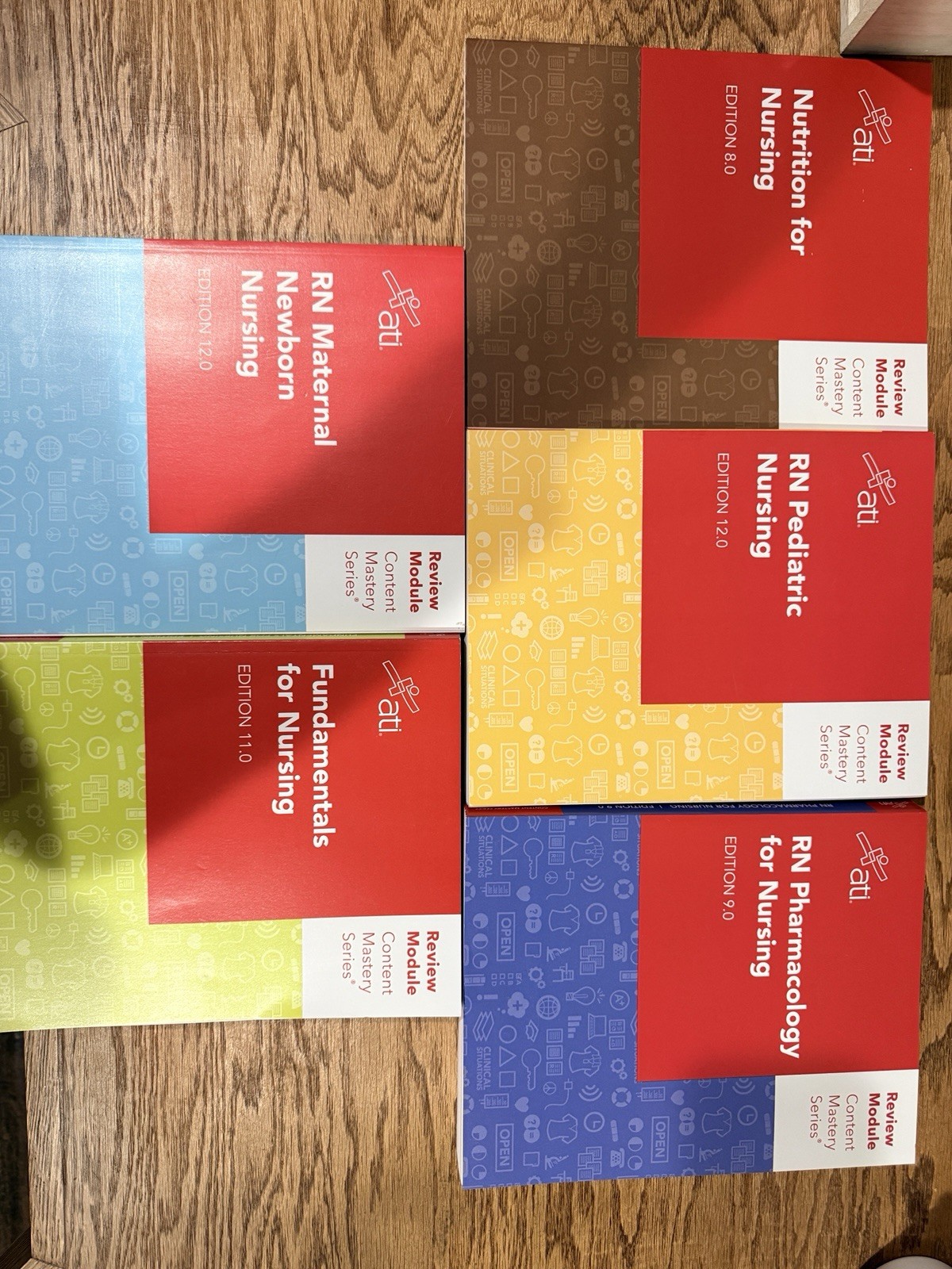 ati nursing books set