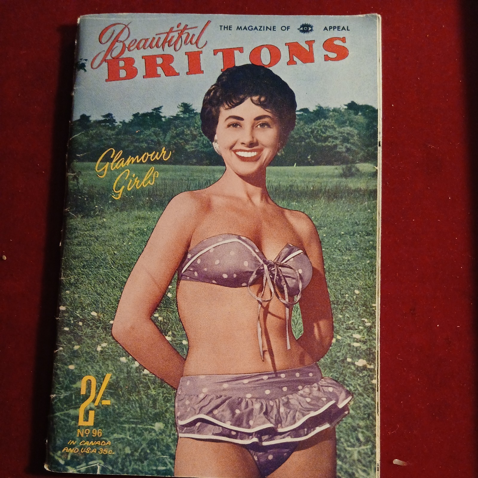 beautiful britons Vintage Magazines Non Full Nudity issues number 96