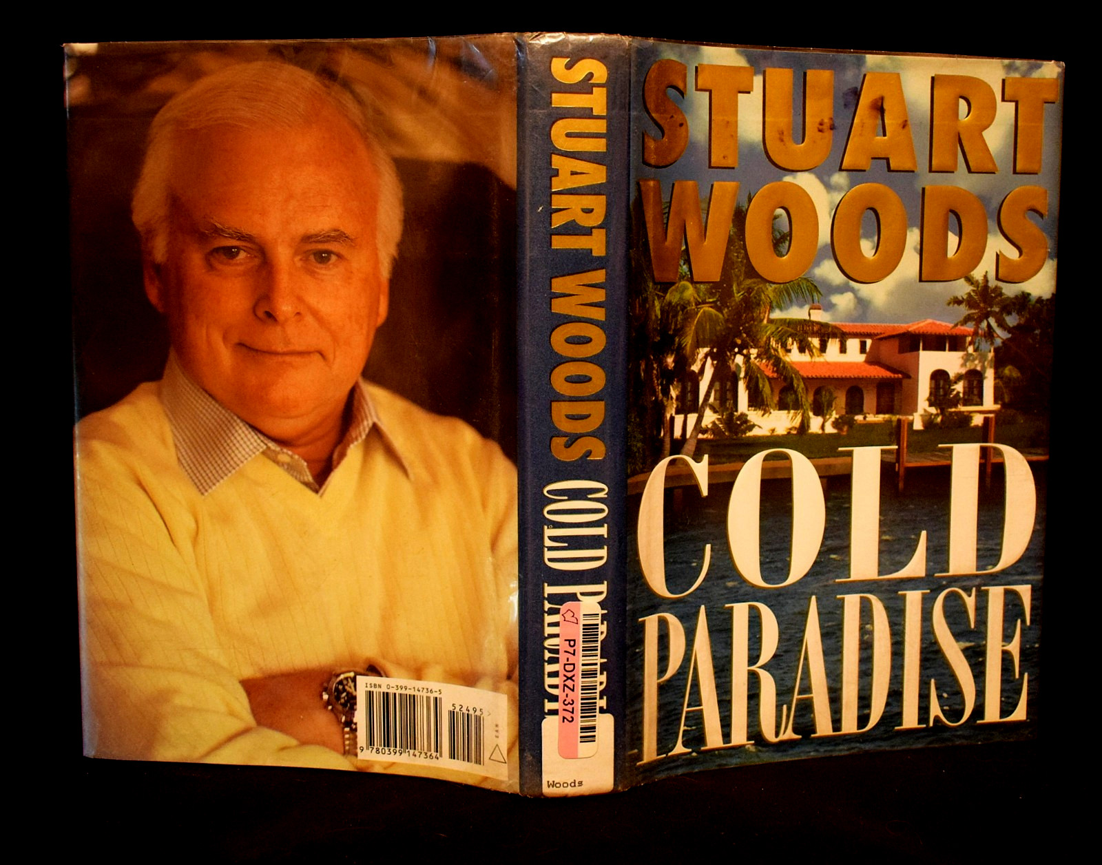 Cold Paradise (Stone Barrington)~By Stuart Woods~c 2001 ~Pages 528~HC~Ex Lib