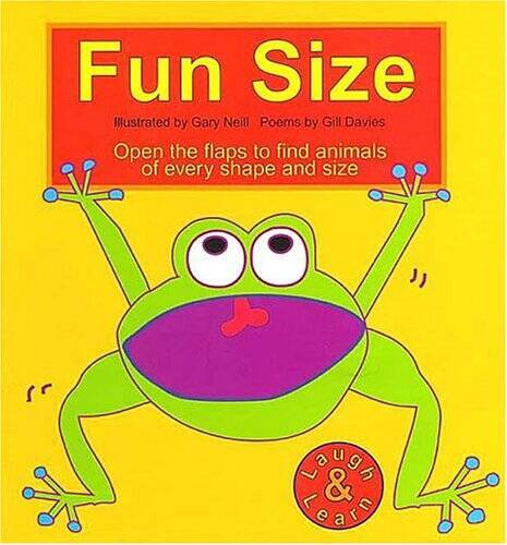 Fun Size Open the Flaps to Find Animals – Hardcover By Gill Davies – GOOD