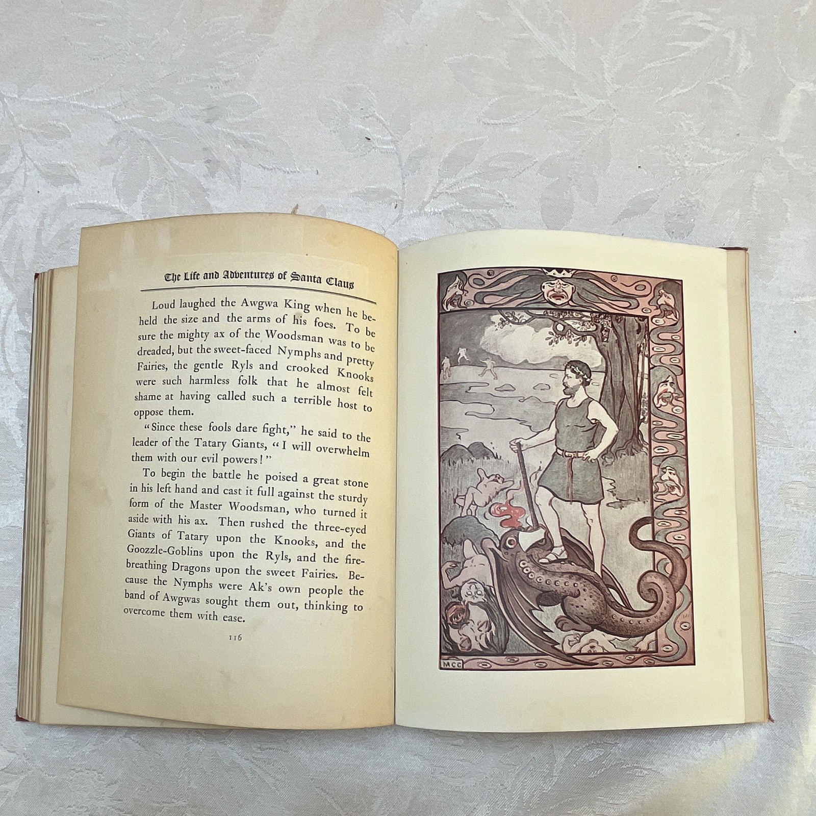 Life and Adventures of Santa Claus by L. Frank Baum (Oz) first edition 1902 Xmas