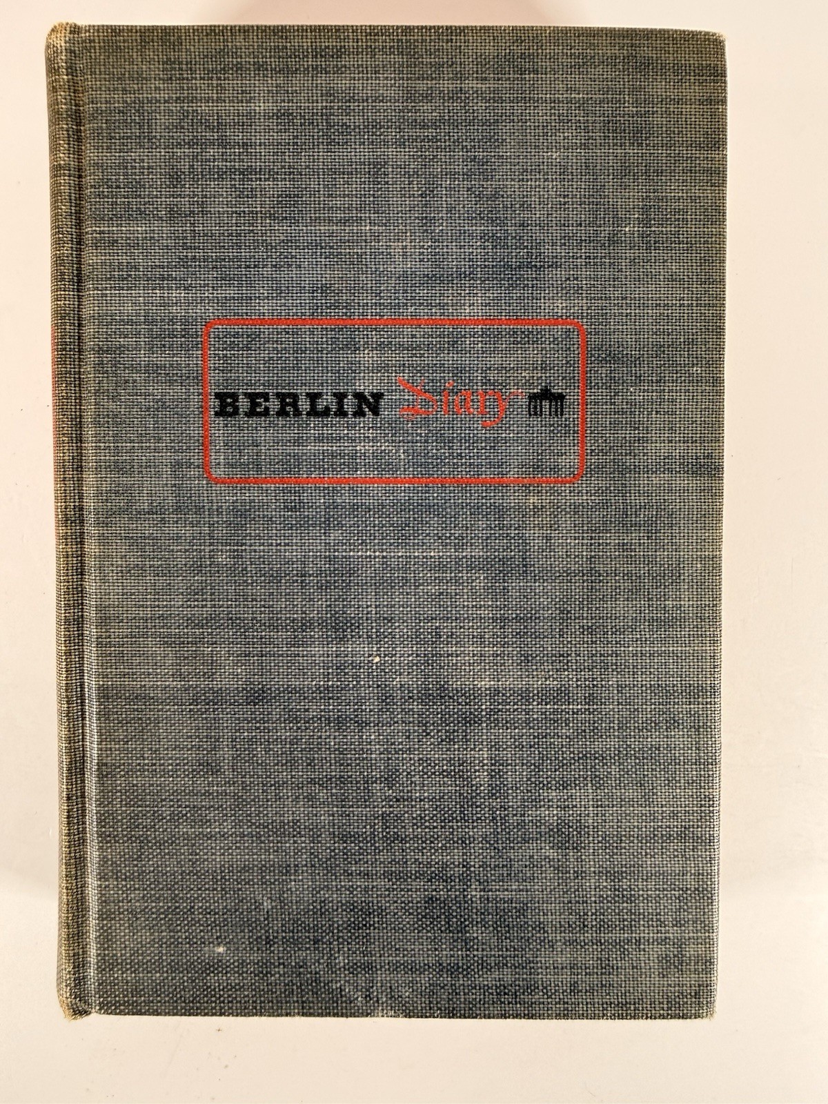 1941 Berlin Diary William L Shirer Journal Foreign Correspondent HC Knopf