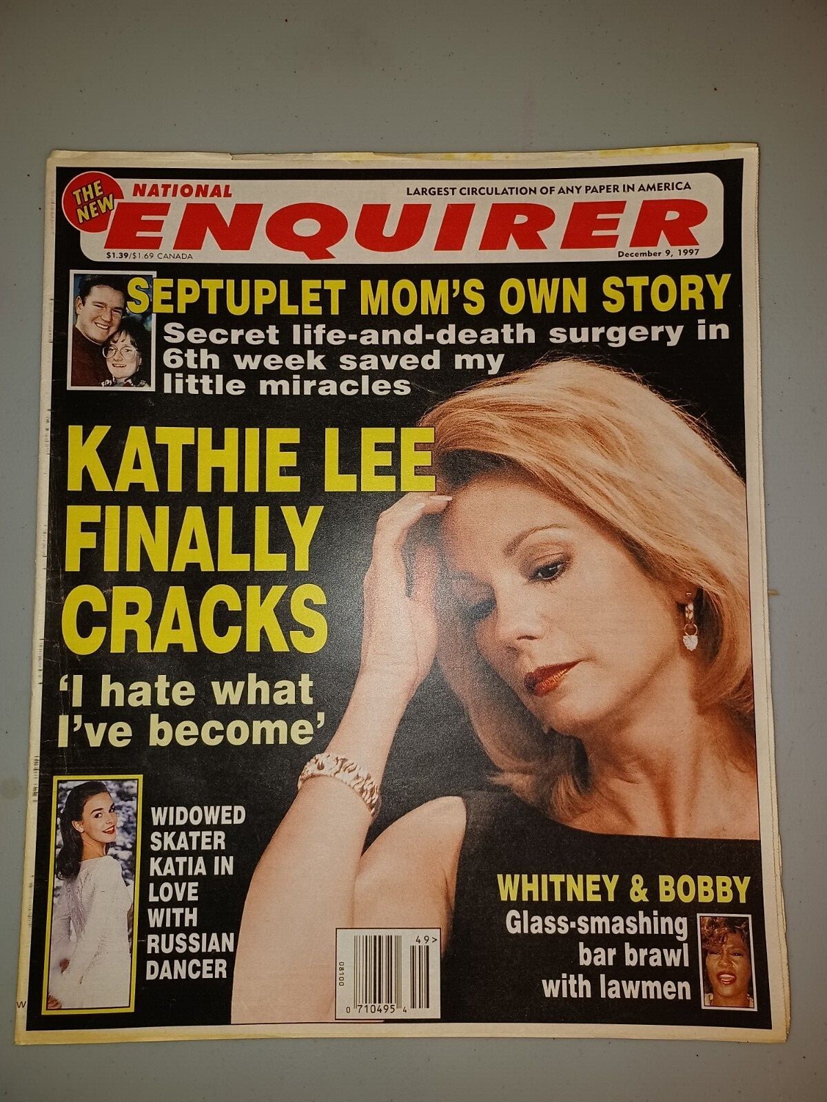 National Enquirer 12/9/1997 Nanette Fabray Wizard of Oz Munchkins Maureen O’Hara