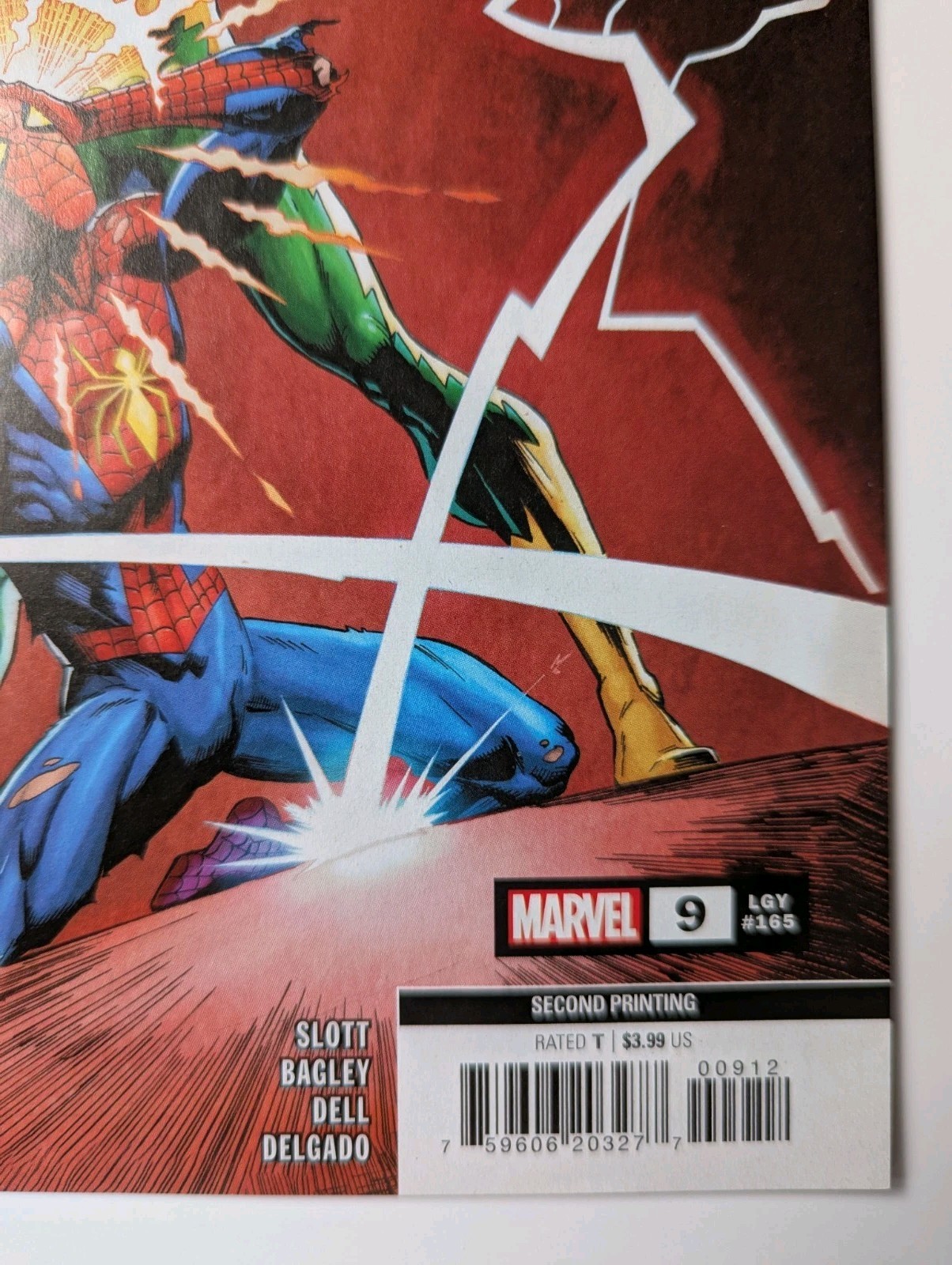 Spider-Man # 9 second printing September 2023 New Unread Bagged & Boarded