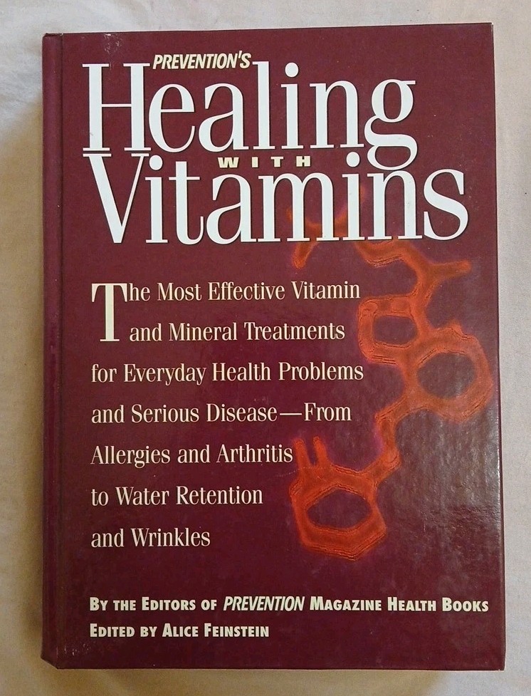 Healing with Vitamins – 1996, Hardcover – VERY GOOD