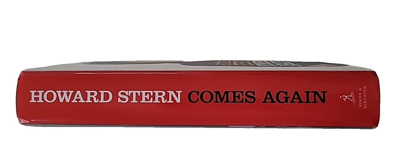 Howard Stern Comes Again, Signed, Autographed 1st Edition Hardcover, Beautiful