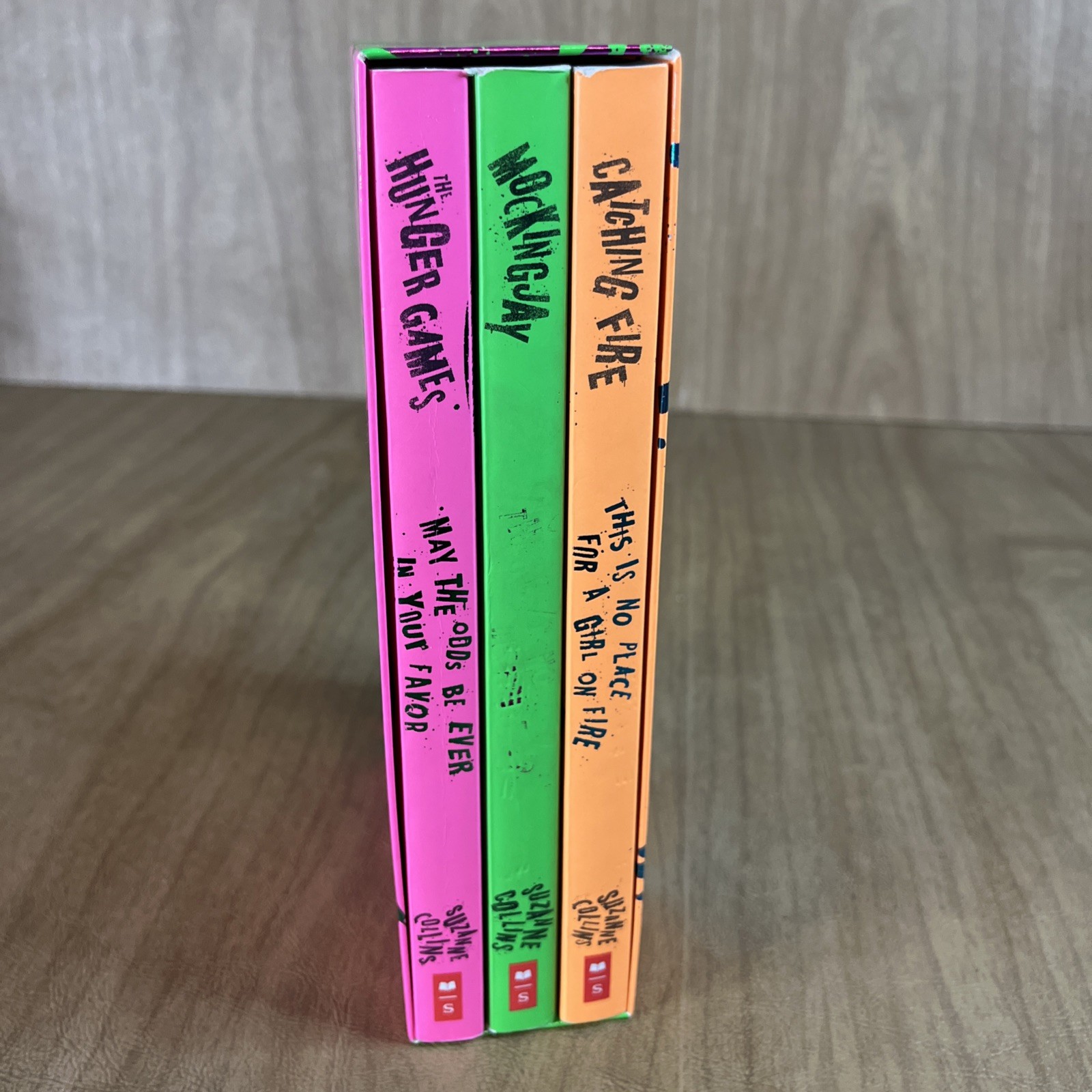 Hunger Games Trilogy: Propaganda Edition 3 Book Box Set Very Good Condition