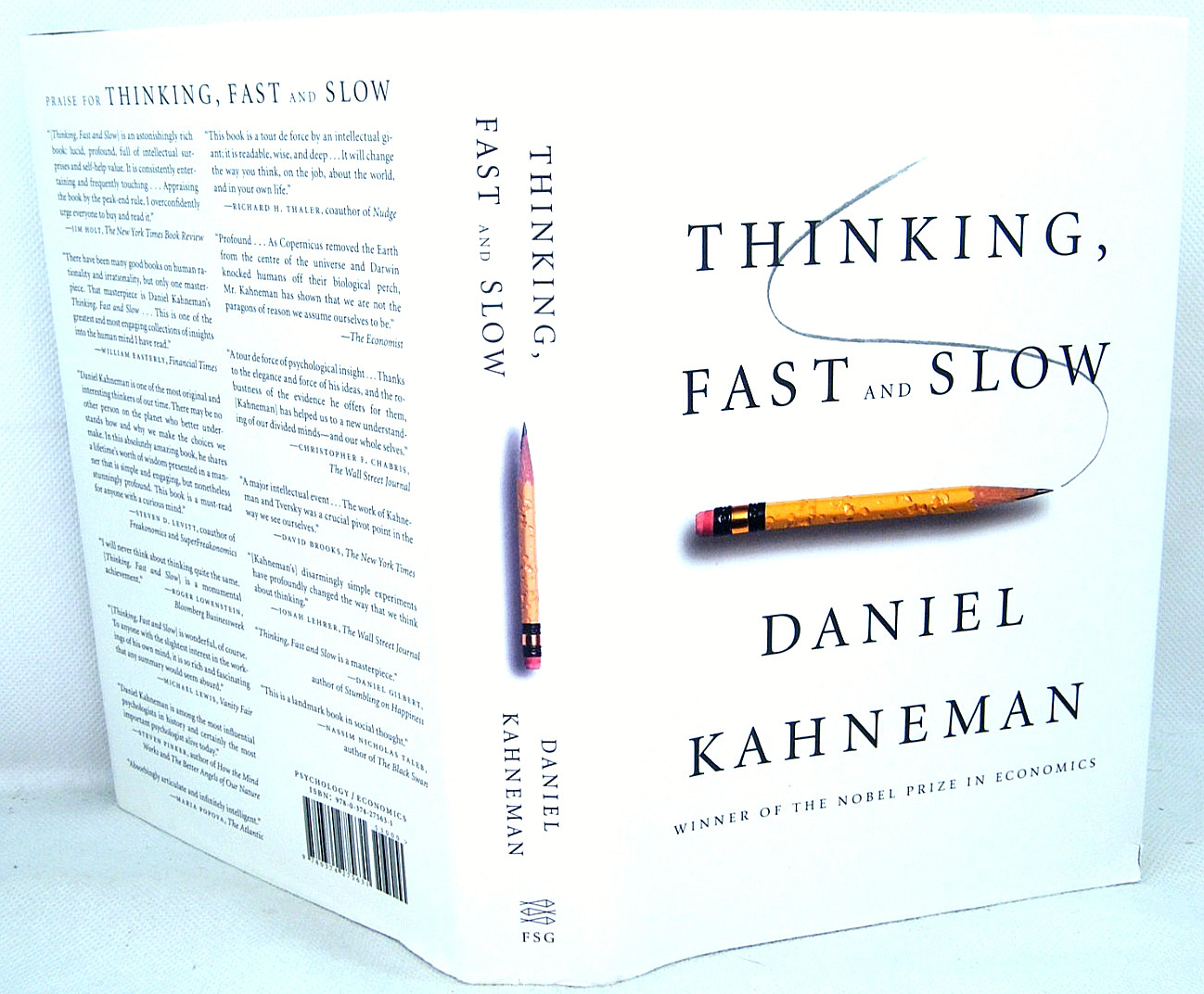 Thinking, Fast and Slow by Daniel Kahneman (2011, HC VG ‘FLAT SIGNED’