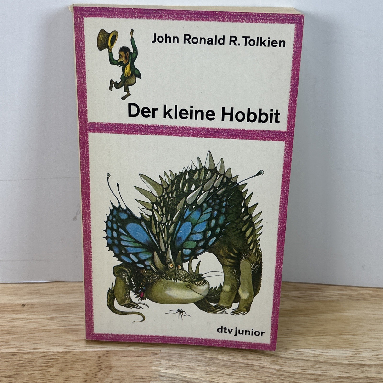 Der kleine Hobbit J. R. R. Tolkien DTV Taschenbuch 1974 German Print Vintage