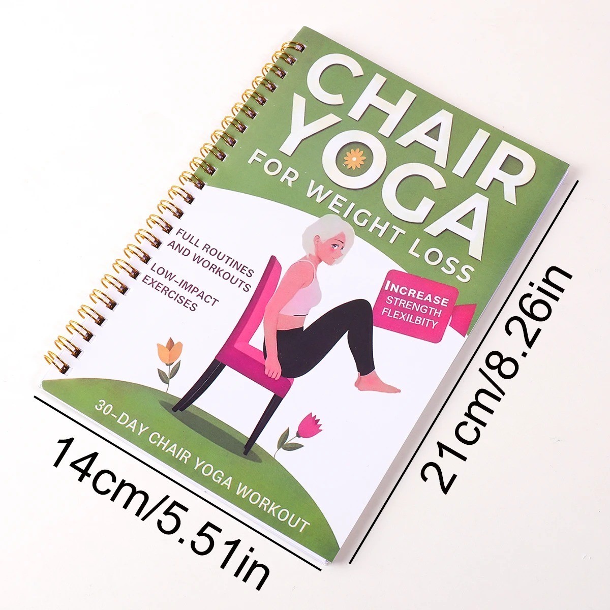 30 DAY CHAIR YOGA CHALLENGE – WEIGHT LOSS & FITNESS GUIDE FOR SENIORS & BEGINNER
