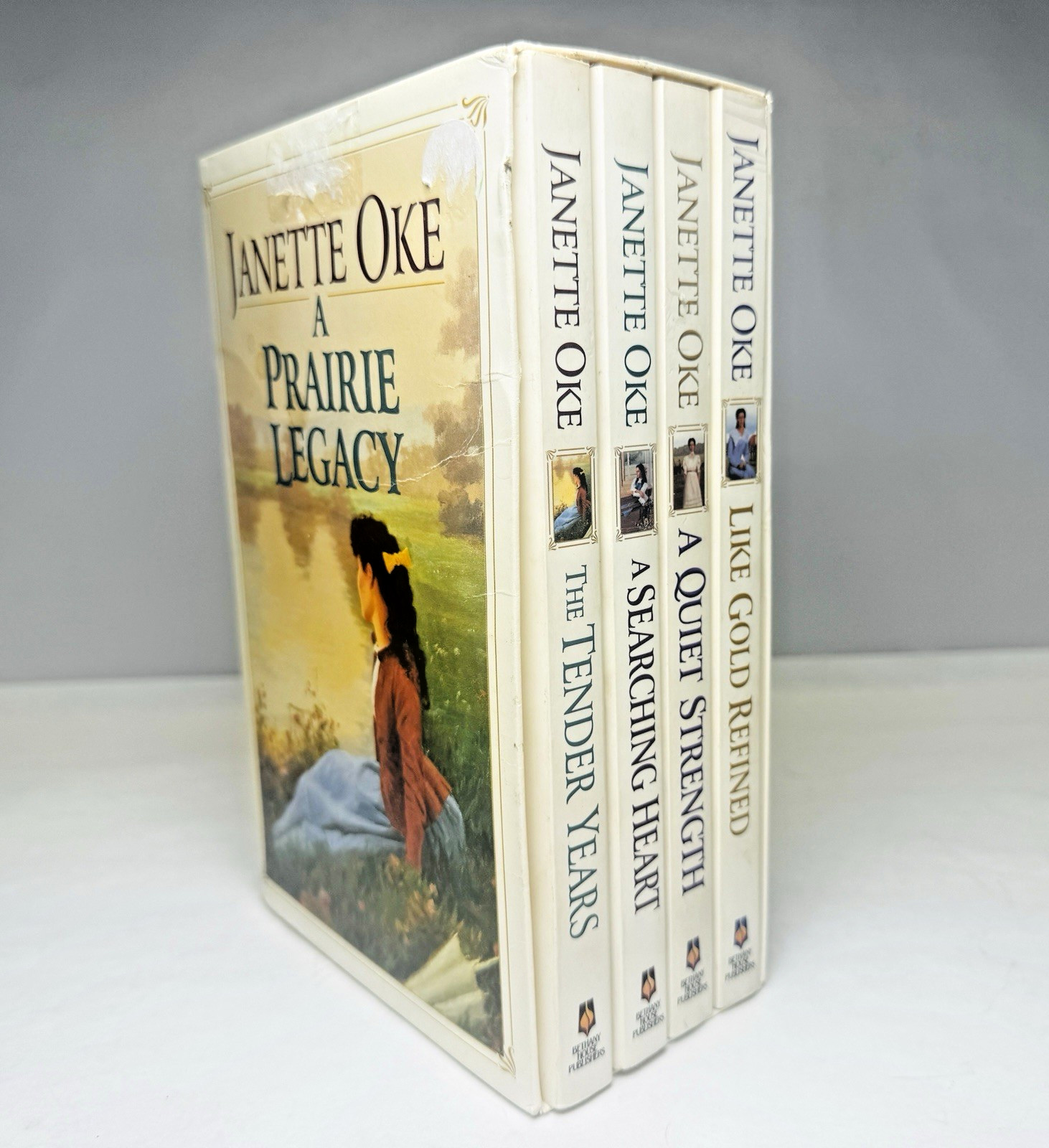 Janette Oke A Prairie Legacy Set Of 4 Books In Case Boxed Set Bethany House Pub