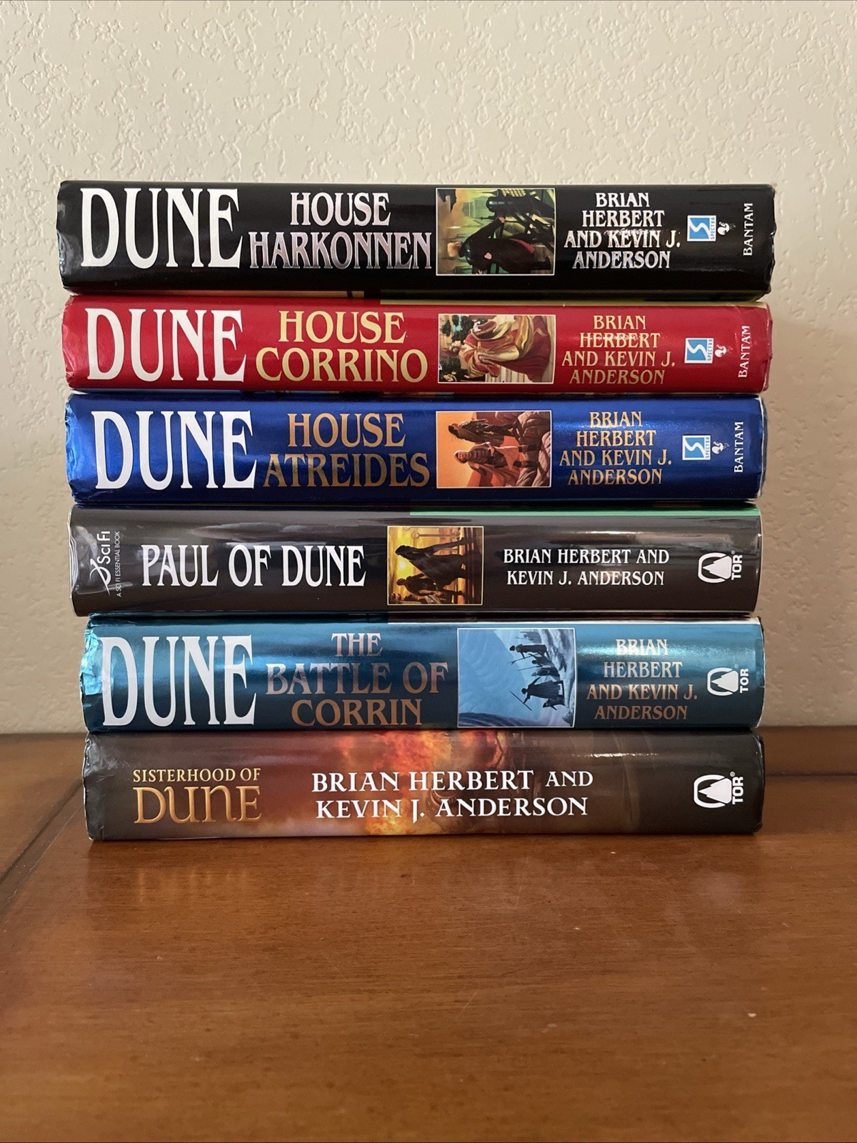 Lot of 6 Dune Brian Herbert & Kevin J. Anderson HC/DJ 1st Ed. (5 1st Print)