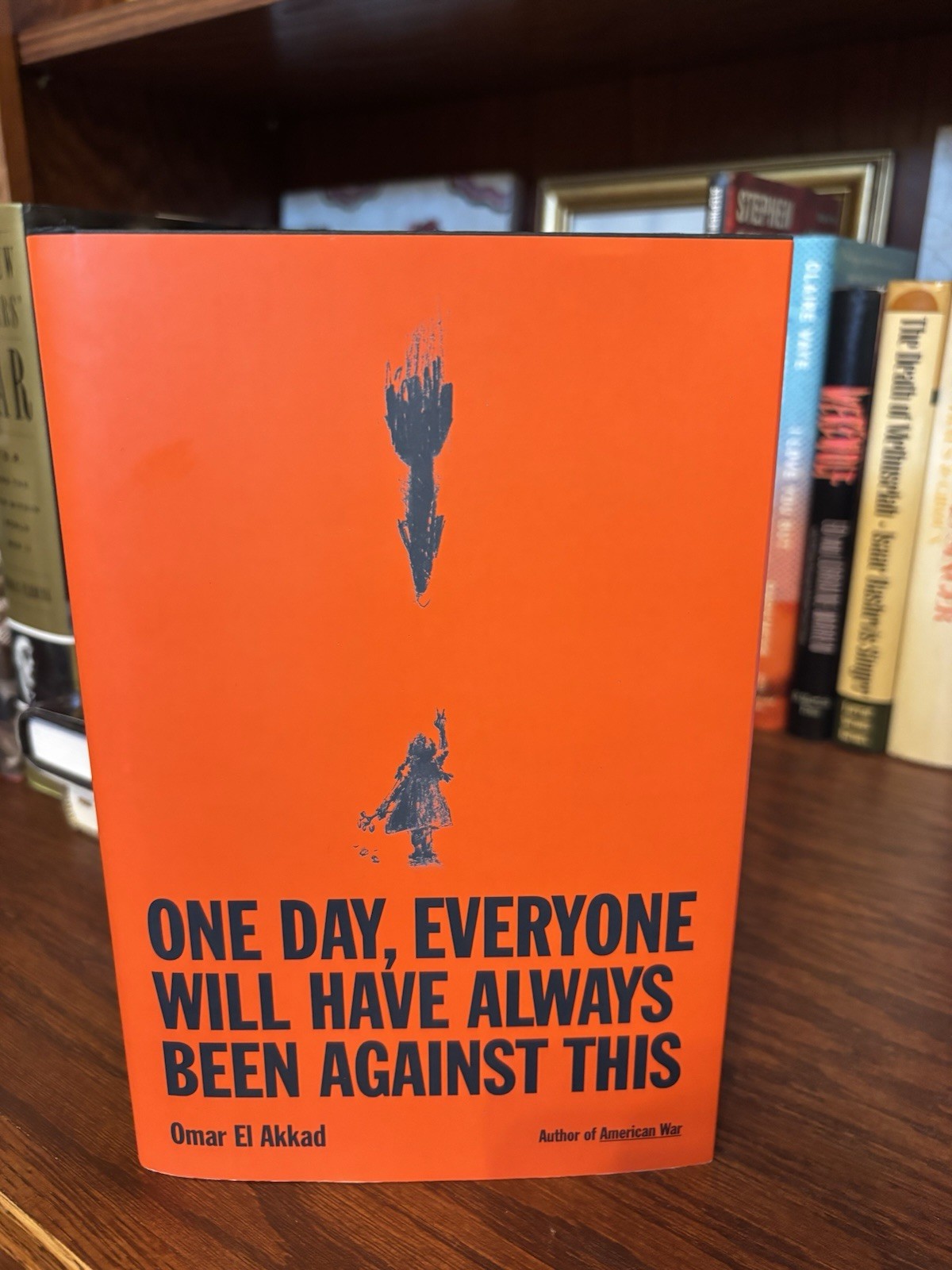 One Day, ……..Omar El Akkad. Knopf 2025 Hardcover Fine Unread/Gaza, Israel