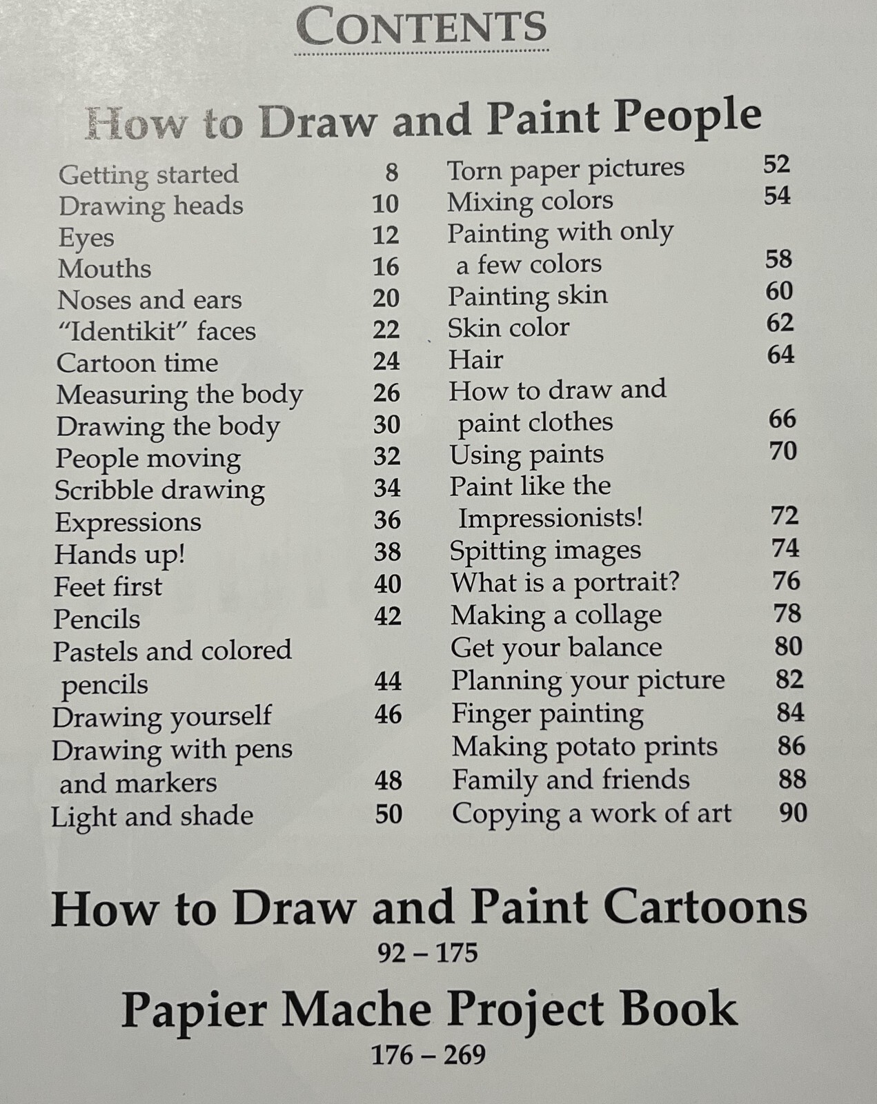 ART FOR CHILDREN: A STEP-BY-STEP GUIDE FOR THE YOUNG, Large Hardcover 270 pages