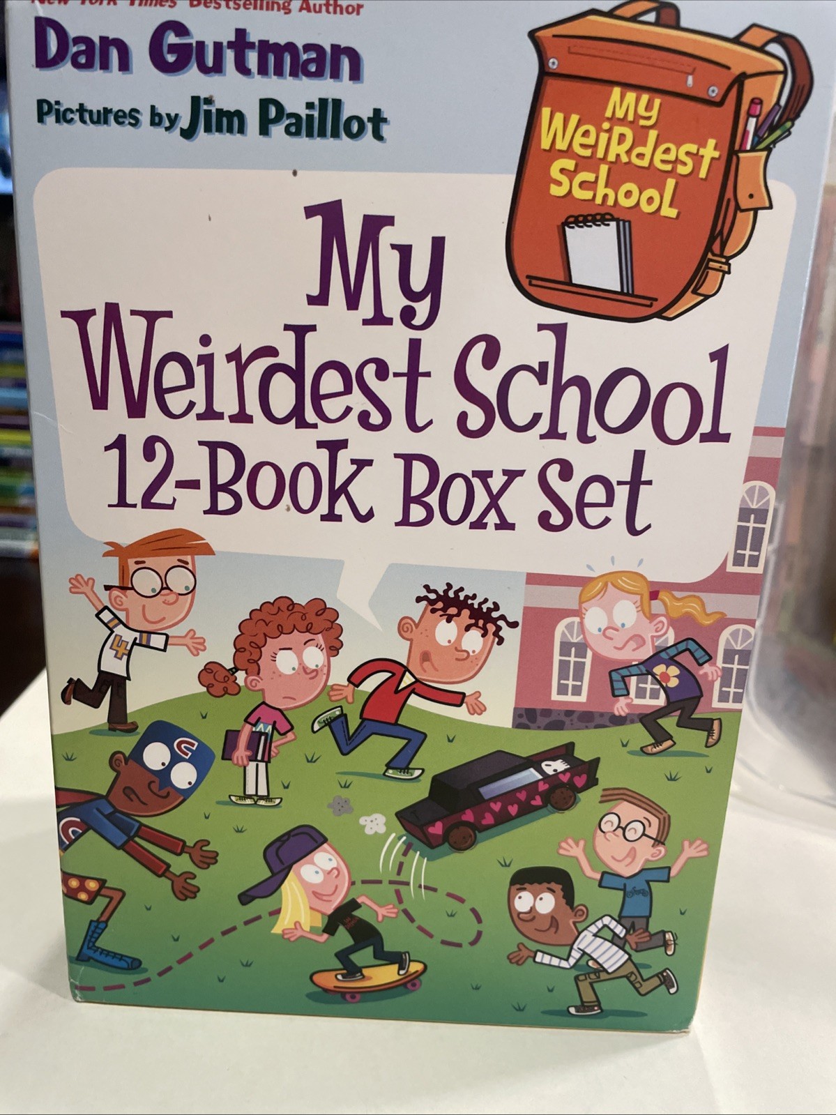 My Weirdest School 12-Book Box Set Books Bundle 1-12 Dan Gutman Jim Paillot READ